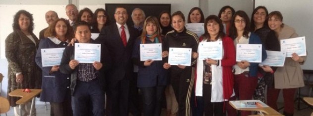 Culminación de la jornada capacitadora "Liderazgo Espiritual de Influencia", para profesores tutores del Colegio Cristiano de Quillota, Chile